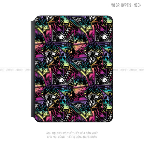 Dán Skin Magic Keyboard Vân Neon 04 | UVPT19