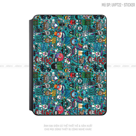 Dán Skin Magic Keyboard Vân Sticker 03 | UVPT22