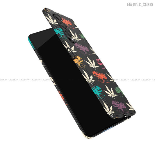 Dán Skin Galaxy Z Fold3 Hình Canabis | D_CNB10