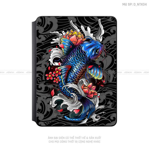 Dán Skin Magic Keyboard Hình Tattoo | D_NTX04