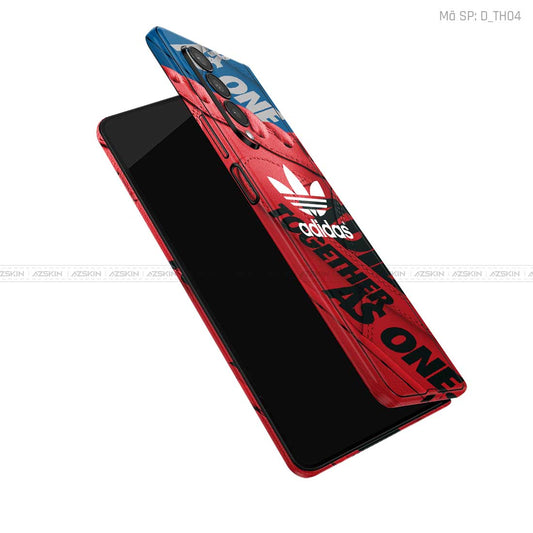 Dán Skin Galaxy Z Fold4 Hình Adidas | D_TH04