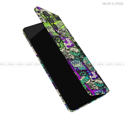 Dán Skin Galaxy Z Fold3 Hình Sticker | D_STK25