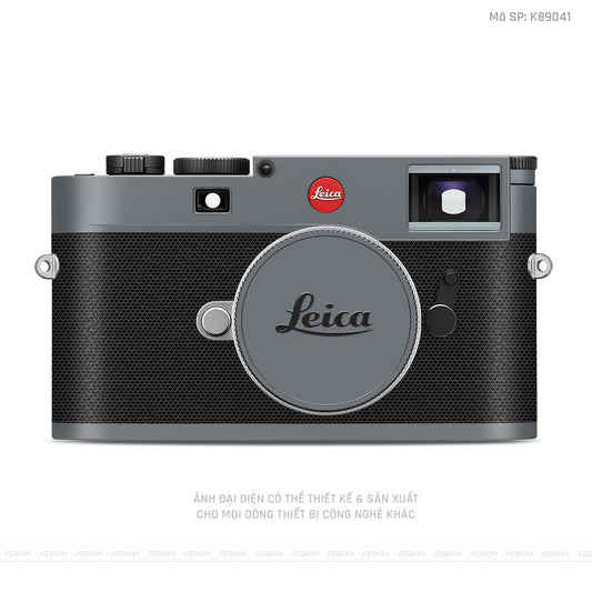 Dán Skin Máy Ảnh Leica Màu Xám Xi | K89041