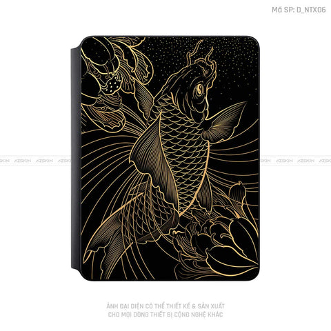 Dán Skin Magic Keyboard Hình Tattoo | D_NTX06