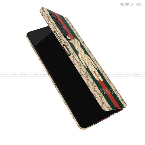 Dán Skin Galaxy Z Fold3 Hình Gucci | D_TH35