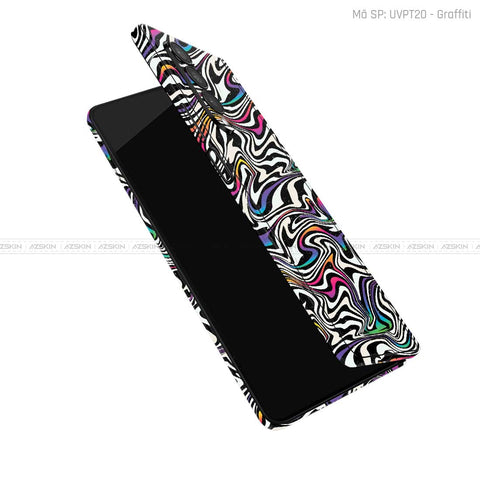 Dán Skin Galaxy Z Fold5 Vân Nổi Graffiti 02 | UVPT20