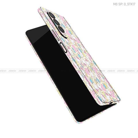 Dán Skin Galaxy Z Fold4 Hình Sticker | D_STK17