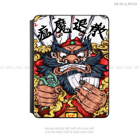 Dán Skin Magic Keyboard Hình Mèo Thần Tài | D_MTT24