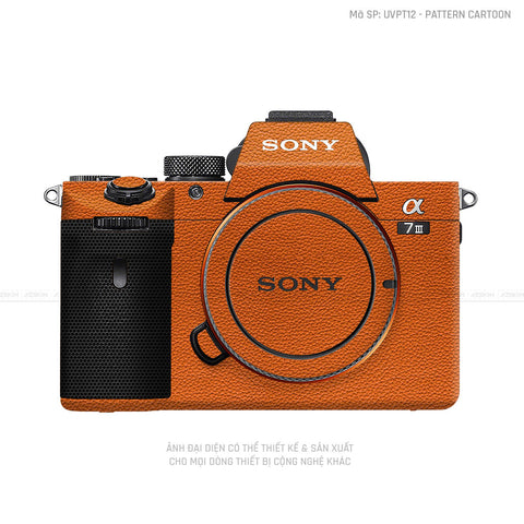 Dán Skin Máy Ảnh Sony Vân Da Cam | UVPT13
