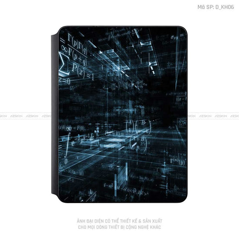 Dán Skin Magic Keyboard Hình Khoa Học | D_KH06