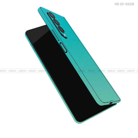 Dán Skin 3M/Oracal Galaxy Z Fold3 Chuyển Màu Xanh | RA318