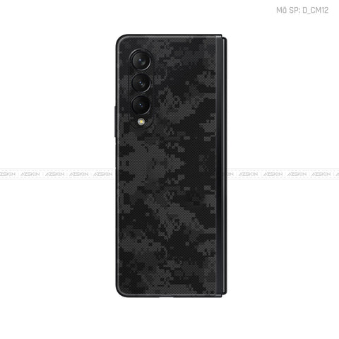 Dán Skin Galaxy Z Fold3 Hình Camo | D_CM12