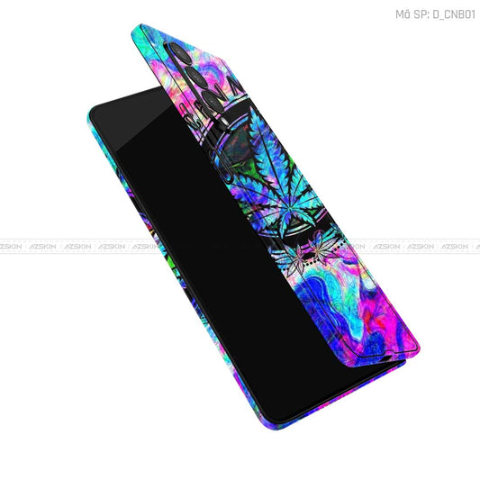 Dán Skin Galaxy Z Fold4 Hình Canabis | D_CNB01