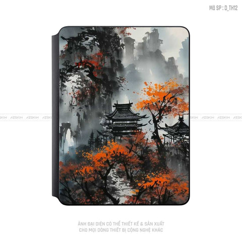 Dán Skin Magic Keyboard Hình Thư Pháp | D_TH12