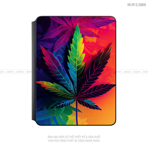 Dán Skin Magic Keyboard Hình Canabis | D_CNB08