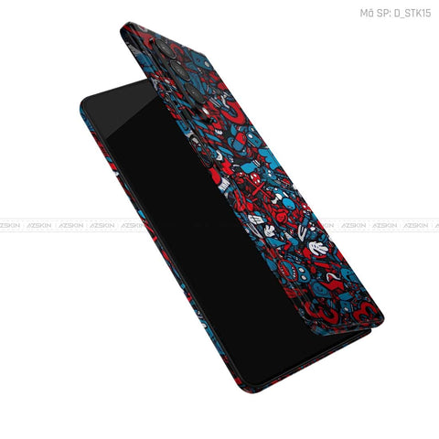 Dán Skin Galaxy Z Fold4 Hình Sticker | D_STK15