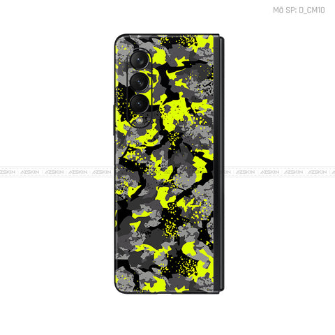 Dán Skin Galaxy Z Fold3 Hình Camo | D_CM10
