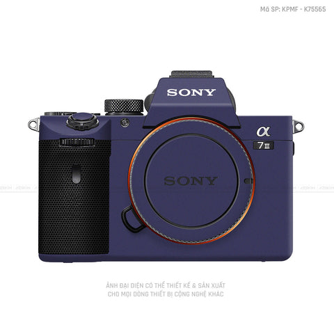 Dán Skin Máy Ảnh Sony Màu Tím | K75565