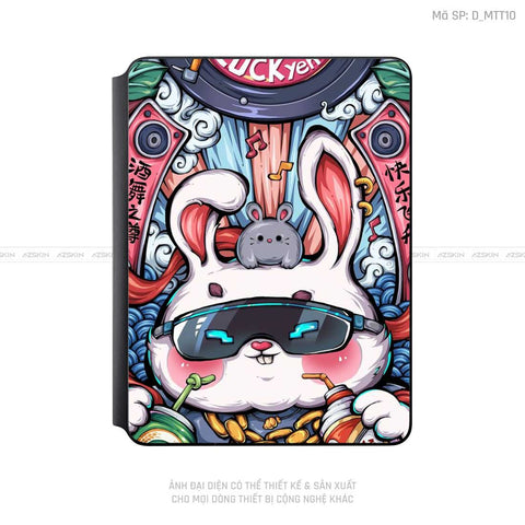 Dán Skin Magic Keyboard Hình Mèo Thần Tài | D_MTT10