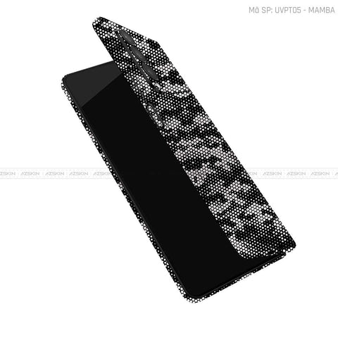 Dán Skin Galaxy Z Fold3 Vân Mamba Trắng | UVPT05