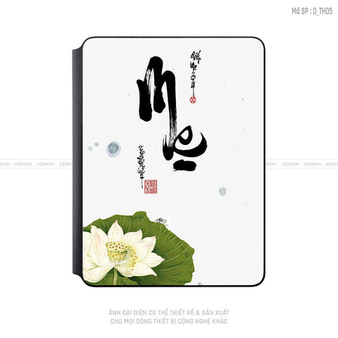 Dán Skin Magic Keyboard Hình Thư Pháp | D_TH05