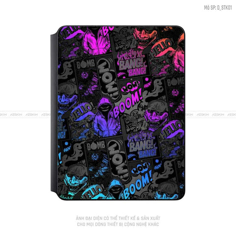 Dán Skin Magic Keyboard Hình Sticker | D_STK01