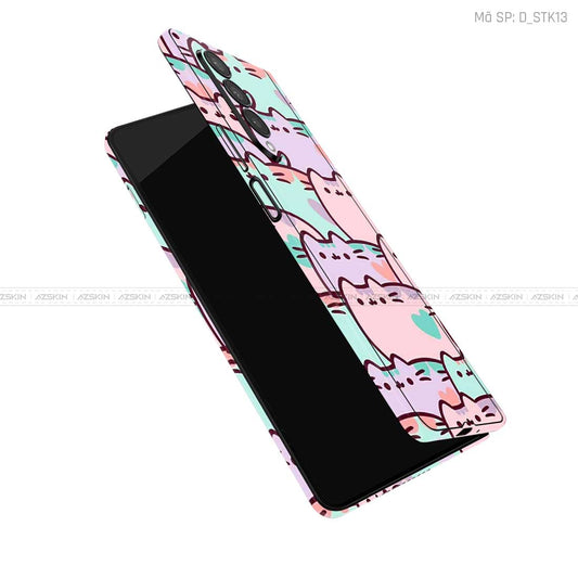 Dán Skin Galaxy Z Fold3 Hình Sticker | D_STK13