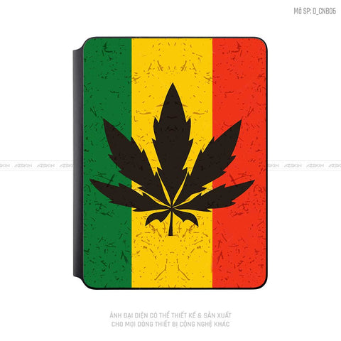 Dán Skin Magic Keyboard Hình Canabis | D_CNB06