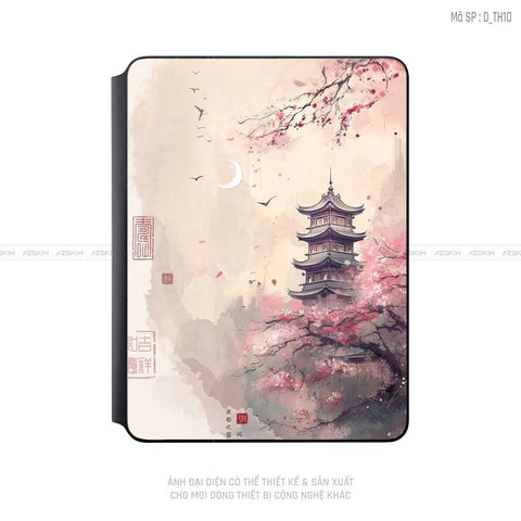 Dán Skin Magic Keyboard Hình Thư Pháp | D_TH10