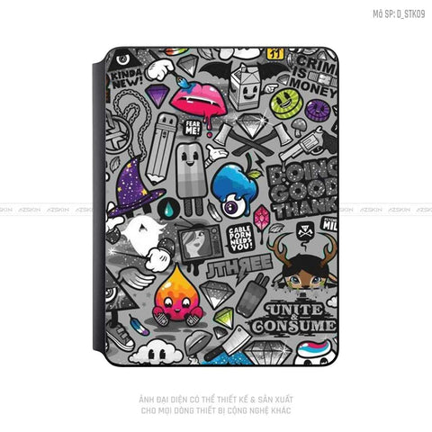 Dán Skin Magic Keyboard Hình Sticker | D_STK09