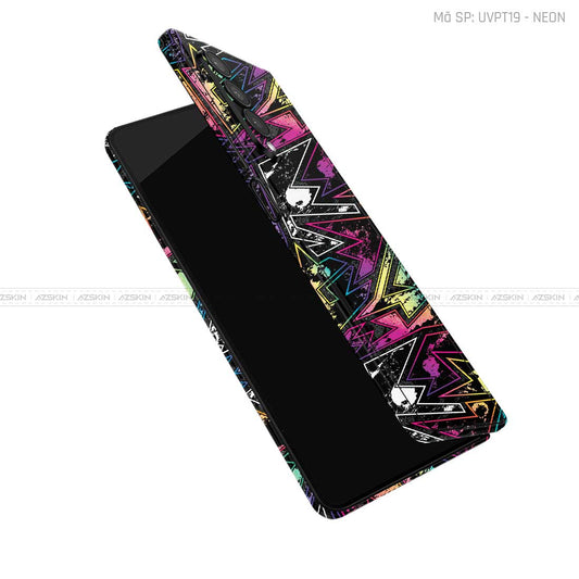Dán Skin Galaxy Z Fold 6 Vân Nổi Neon 04 | UVPT19