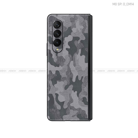 Dán Skin Galaxy Z Fold3 Hình Camo | D_CM14