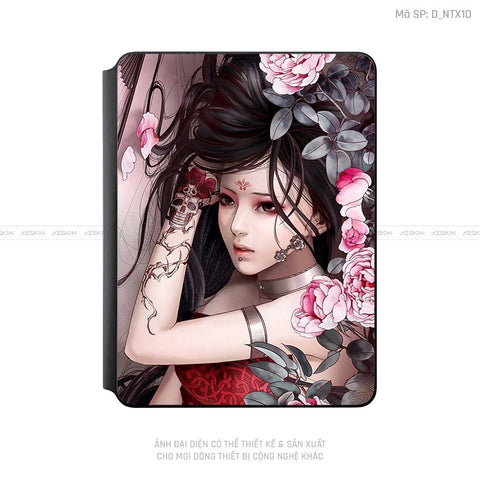 Dán Skin Magic Keyboard Hình Tattoo | D_NTX10