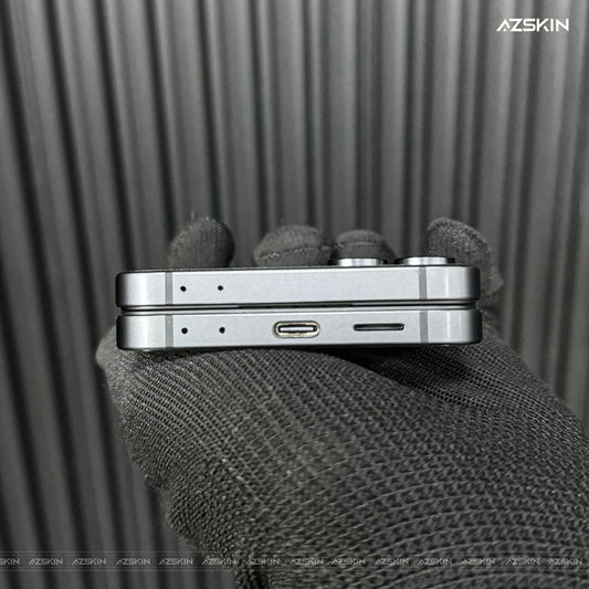 Samsung Galaxy Z Flip 6 sau khi dán PPF với độ chính xác cao