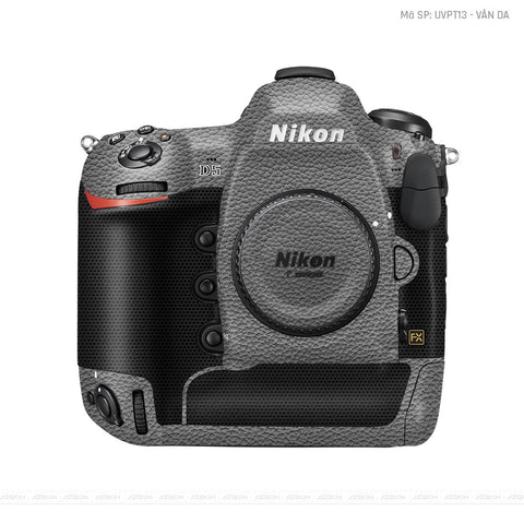 Dán Skin Máy Ảnh Nikon Vân Nổi Vân Da Cam Xám | UVPT13