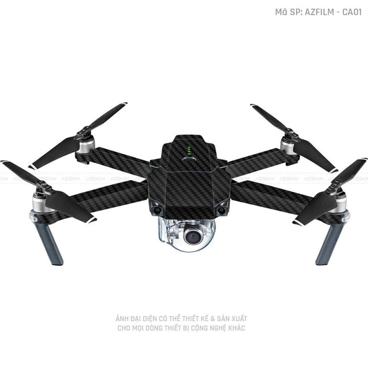 Dán Skin Flycam Carbon Đen | CA01