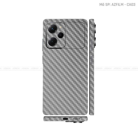 Dán Skin POCO Series Màu Xám Carbon | CA03
