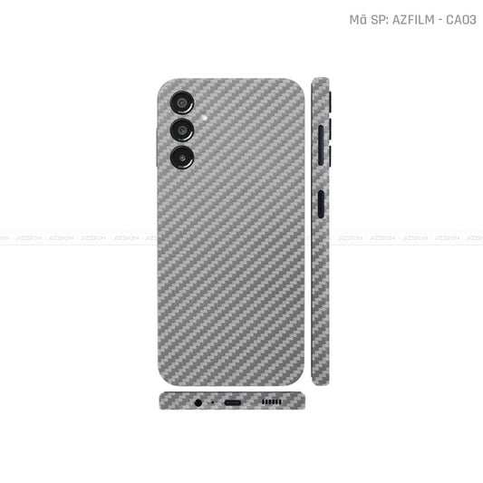 Dán Skin Galaxy A Series Vân Carbon Xám | CA03