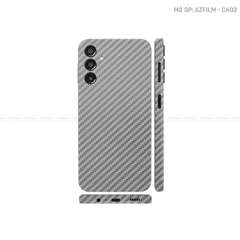 Dán Skin Galaxy A Series Vân Carbon Xám | CA03