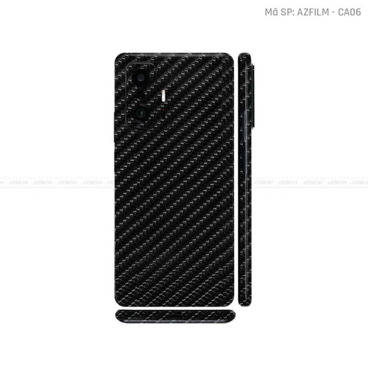 Dán Skin Xiaomi 11 Series Màu Đen Carbon | CA06