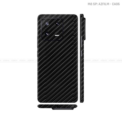 Dán Skin Xiaomi 13 Series Màu Carbon Đen | CA06