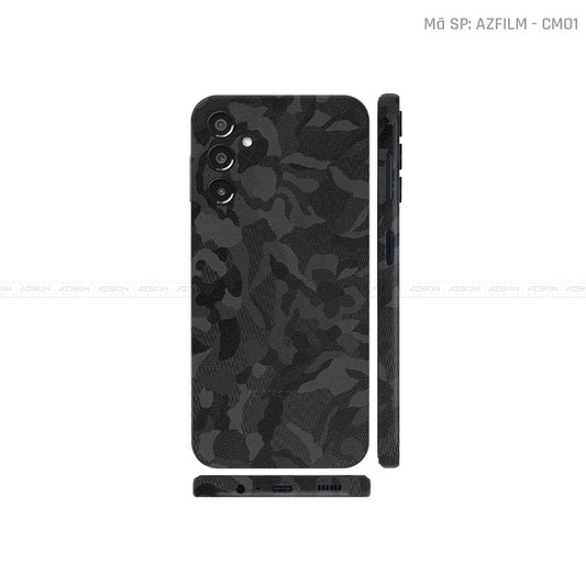 Dán Skin Galaxy A Series Vân Camo Đen | CM01