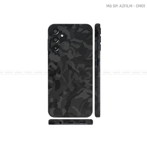 Dán Skin Galaxy A Series Vân Camo Đen | CM01