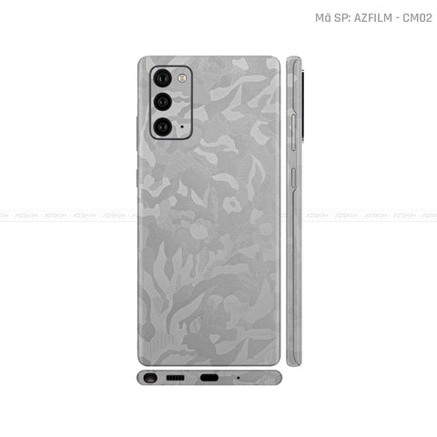 Dán Skin Galaxy Note 20 Series Vân Camo Xám | CM02