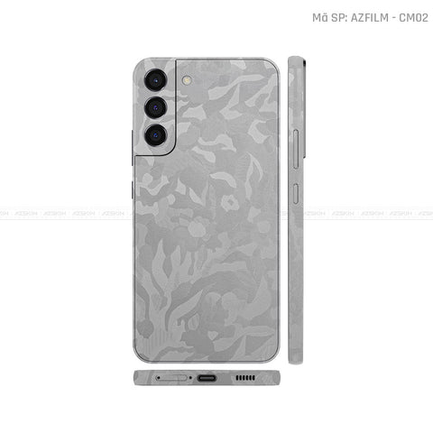 Dán Skin Galaxy S22 Series Vân Camo Xám | CM01