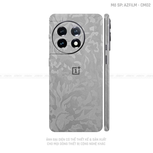 Dán Skin Oneplus Ace Series Vân Camo Xám | CM02