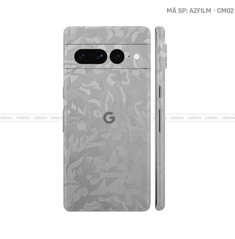 Dán Skin Google Pixel 7 Series Vân Camo Xám | CM02