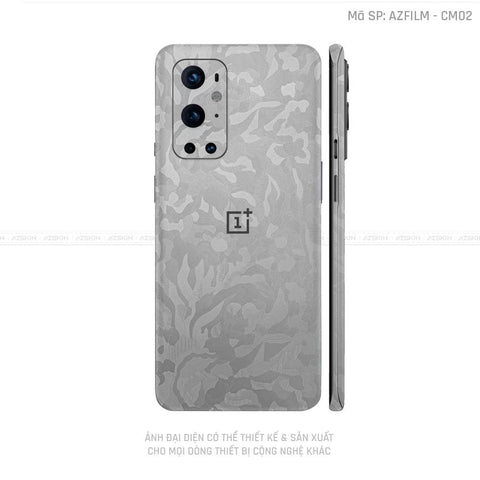 Dán Skin Oneplus 8/9 Series Vân Camo Xám | CM02