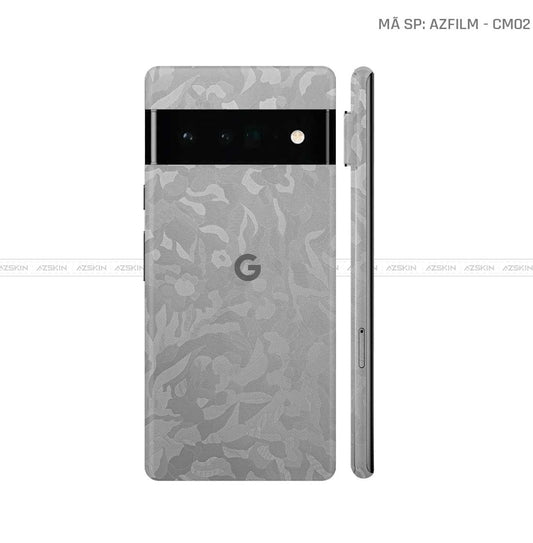 Dán Skin Google Pixel 6 Series Vân Camo Xám | CM02