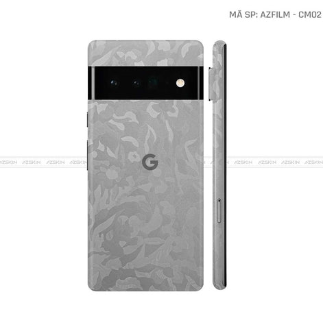 Dán Skin Google Pixel 6 Series Vân Camo Xám | CM02